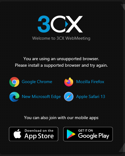 3CX WebMeeting Roadmap