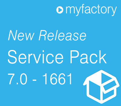 myfactory Service Pack 1661 zur Version 7.0