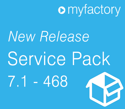 Neue Funktionen mit dem myfactory Service Pack 468 zur Version 7.1
